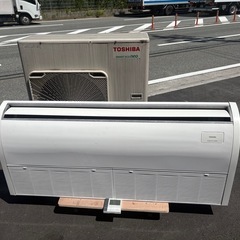 ■中古品 東芝パッケージエアコン 天吊りエアコン 4馬力 AIC-RP1604H/ROA-RP160H 2022年 動作問題なし■の画像