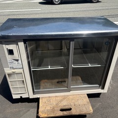 ■中古品 ホシザキテーブル形冷蔵ショーケース RTS-100STB2 2018年 1000ｘ450ｘ800ｍｍ 動作問題なし 厨房■の画像