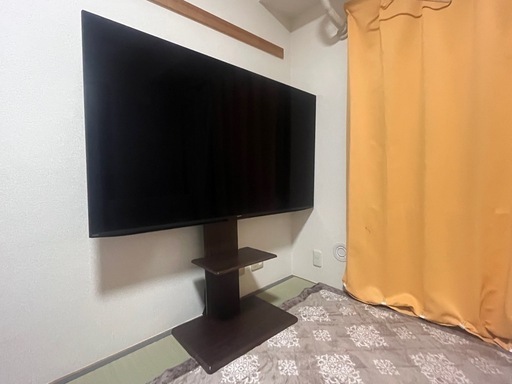 2021年式SHARP65インチ液晶テレビ4T-C65DN1 テレビスタンド付きジャンク品