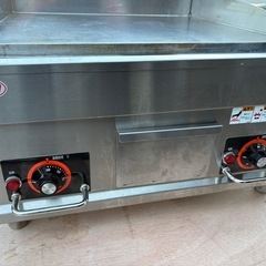 ■中古品 マルゼン 電気グリドル MEG-066 2023年 3相200V 600ｘ600ｘ300ｍｍ 動作問題なし 厨房■の画像