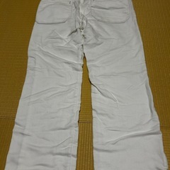 アディダス　ゴルフ　パンツ（ホワイト）の画像