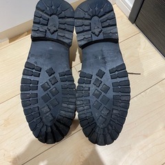 ブラウンレザーシューズの画像