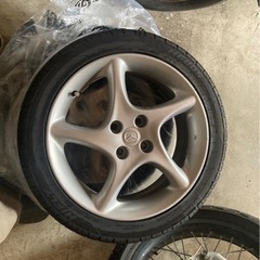 マツダ　ロードスター　NB6 NB8 RS 純正ホイール　16インチ 6.5J＋40 PCD100 4穴 4H 205 45 R16 HIFLY HF805 ND デミオ MAZDA2などにもの画像