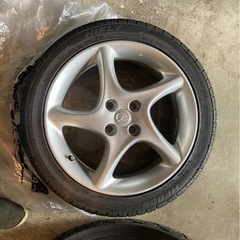 マツダ　ロードスター　NB6 NB8 RS 純正ホイール　16インチ 6.5J＋40 PCD100 4穴 4H 205 45 R16 HIFLY HF805 ND デミオ MAZDA2などにもの画像