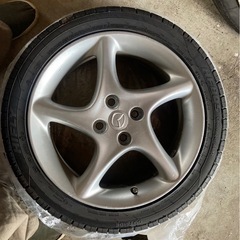 マツダ　ロードスター　NB6 NB8 RS 純正ホイール　16インチ 6.5J＋40 PCD100 4穴 4H 205 45 R16 HIFLY HF805 ND デミオ MAZDA2などにもの画像