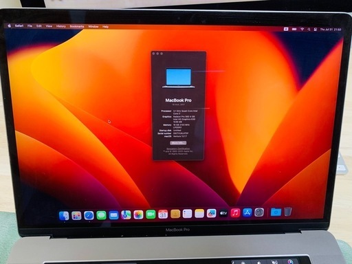 apple macbook 2017 15inch core i7