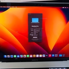 apple macbook 2017 15inch core i7の画像