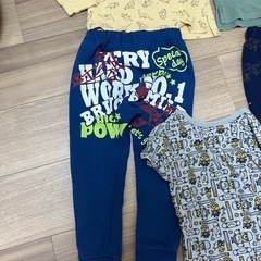 男の子　110サイズ　秋冬服　まとめ売り9点の画像