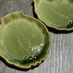 ヒラメ小皿　2枚セットの画像