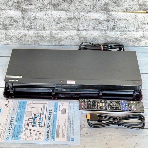 東芝「レグザ・ブルーレイ」DBR-W1007 HDD 1TB・2チューナー搭載