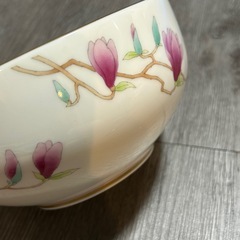 香蘭社　大皿　花柄の画像