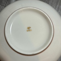 香蘭社　大皿　花柄の画像