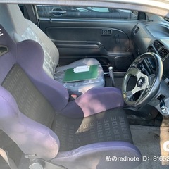 ダイハツミラL700ターボ5速MT 2名乗車貨物登録の画像