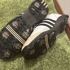 【adidas】（26.5 ゴルフシューズの画像