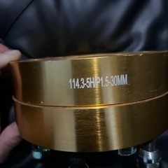 DuraX ゴールド スペーサー 114.3-5H/1.5-30MMの画像