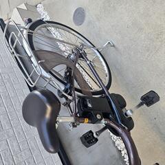 🚲 ほぼ新品！Panasonic電動自転車・タイヤ交換済み＆雨カバー付き♪ 板橋で引取OKの画像