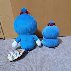 コキンちゃんのぬいぐるみ2点の画像