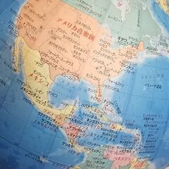 地球儀の画像