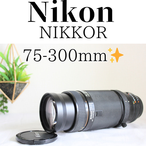 デジタル一眼カメラα用望遠レンズ 75-300mm（レンズフード付属）値下げ Amazon | JJC HB-77 可逆式 レンズフード ニコン AF-P DX NIKKOR