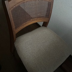 短期間　テーブルセット　４脚の画像