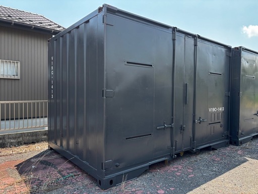 通気口付きグレー
JRコンテナ ！貨物コンテナ 海上コンテナ コンテナハウス 物置 防災倉庫