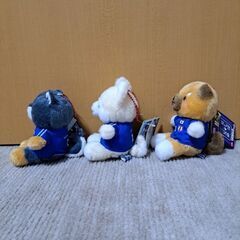 豆しば三兄弟　わくわくサッカーマスコット３点の画像