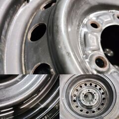 【DL SV01 195/80R15 107/105L LT】スタッドレス【トヨタ 200系ハイエース 純正ホイール 15インチ 6J6HPCD139.7+35 】21年 バリ溝 (KTB303)クレジットカード QRコード決済可能の画像