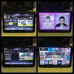 イクリプス 9インチサイズ Bluetooth、ハンズフリー対応 地上デジタルフルセグ/ワンセグ/ナビ/Bluetooth/ハンズフリー/DVD/CD/CD録音/USB入力/SD/ラジオ対応  AVN-ZX02i  一式セット 訳ありの画像