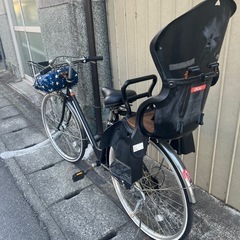 自転車　ベビー席の画像