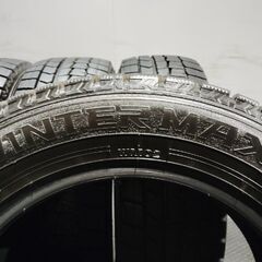 DUNLOP WINTER MAXX WM02 205/60R16 16インチ スタッドレス 4本 24年製 バリ溝 ビアンテ プリウスα SAI ジューク ヴォクシー等　(KTB306)クレジットカード QRコード決済可能の画像