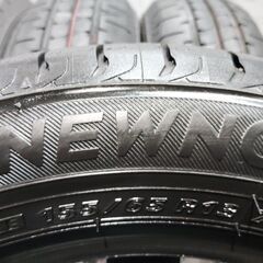 【新品】BS BRIDGESTONE NEWNO 155/65R13 73S 13インチ 夏タイヤ 4本 22年製 スピアーノ ゼスト パレット セルボ ライフ アルト等 (MTH880)クレジットカード QRコード決済可能の画像