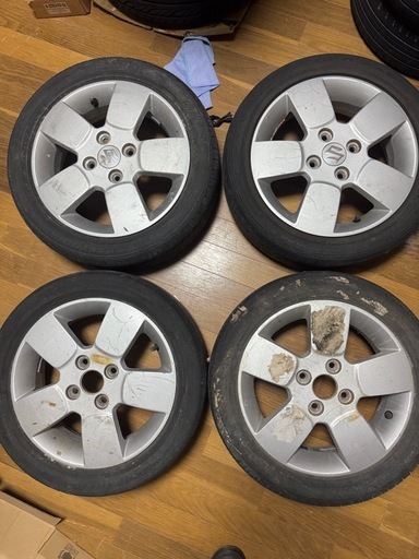 スズキ純正ホイール 14インチ 軽サイズ用