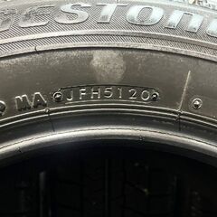 BS BRIDGESTONE BLIZZAK VRX 205/65R16 16インチ スタッドレス 4本 20年製 バリ溝 ヤリスクロス C28セレナ ティアナ等　(KTA312)クレジットカード QRコード決済可能の画像