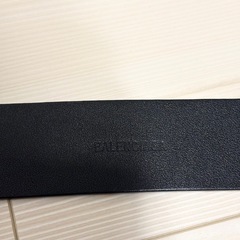【現行品】BALENCIAGA バレンシアガBB　ベルト 美品 シルバー　銀色　並行輸入品の画像