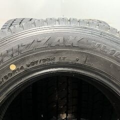 【走行短め】2024年製 BS BRIDGESTONE BLIZZAK VL10A 165/80R14 97/95N LT 14インチ スタッドレス 4本 ライトエース タウンエース等 KTA314クレジットカード QRコード決済可能の画像