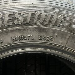 【走行短め】2024年製 BS BRIDGESTONE BLIZZAK VL10A 165/80R14 97/95N LT 14インチ スタッドレス 4本 ライトエース タウンエース等 KTA314クレジットカード QRコード決済可能の画像