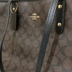 コーチ COACH トートバッグ　シグネチャーの画像