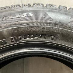 BS BRIDGESTONE BLIZZAK VRX2 145/80R13 13インチ スタッドレス 1本 21年製 バリ溝 N-BOX モコ キャロル タント フレア等　(KTA318)クレジットカード QRコード決済可能の画像
