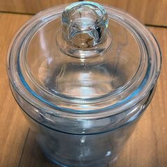 ガラスキャニスター／保存瓶／収納容器／ビン／インテリア／キッチン雑貨の画像