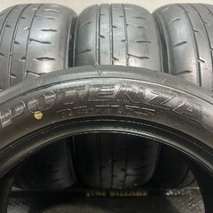 【走行短め】BS BRIDGESTONE POTENZA RE-71RS ポテンザ 225/50R18 18インチ 夏タイヤ 4本 22～23年製 V37スカイライン等　(KTB329)クレジットカード QRコード決済可能の画像