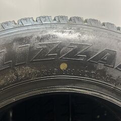 BS BLIZZAK W979 205/70R16 111/109L LT 16インチ ライトトラック用 スタッドレス 4本 20年製 バリ溝 エルフ キャンター等 　(KTB327)クレジットカード QRコード決済可能の画像