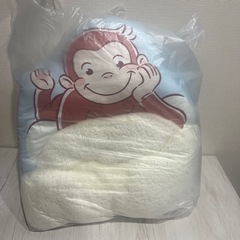 おさるのジョージ　クッション　新品未使用　（お取り引き決定）の画像