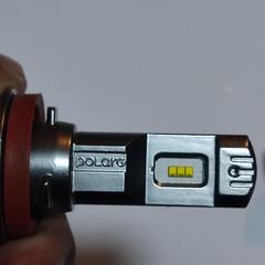 H11LEDバルブ（ホワイト）中古品５５００ケルビンの画像