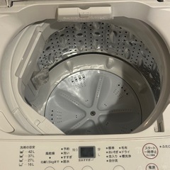 べーす様専用【8/23までの引き取り限定】無印良品洗濯機4.5kgの画像