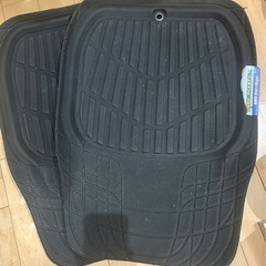 前席用マット２枚(新品未使用)の画像