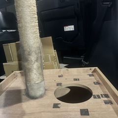 猫　ゲージ&爪研ぎの画像