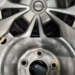 【YOKOHAMA iG60 195/65R15】スタッドレス【日産 セレナ 純正スチールホイール 15インチ 5.5J5HPCD114.3+45】20年製　(KTB321)クレジットカード QRコード決済可能の画像