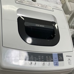 送料・設置込み可　洗濯機　5kg HITACHI 2019年【分解クリーニング済み】の画像