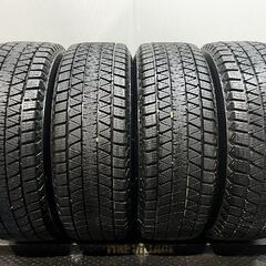 【BS BLIZZAK DM-V3 225/65R17】スタッドレス【ECO FORME SE-20 17インチ 7J5HPCD114.3+38】22年製 バリ溝 ハリアー RAV4等　(KTB323)クレジットカード QRコード決済可能の画像