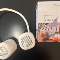 未使用ネックファン　ピンクの画像